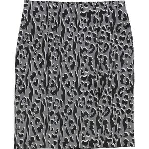 Alfani Womens Jacquard Print Pencil Skirt, NWT